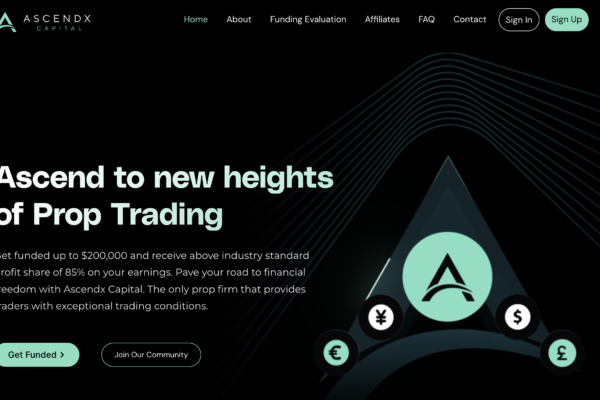 AscendX Review: The Easiest Forex Funding Challenge